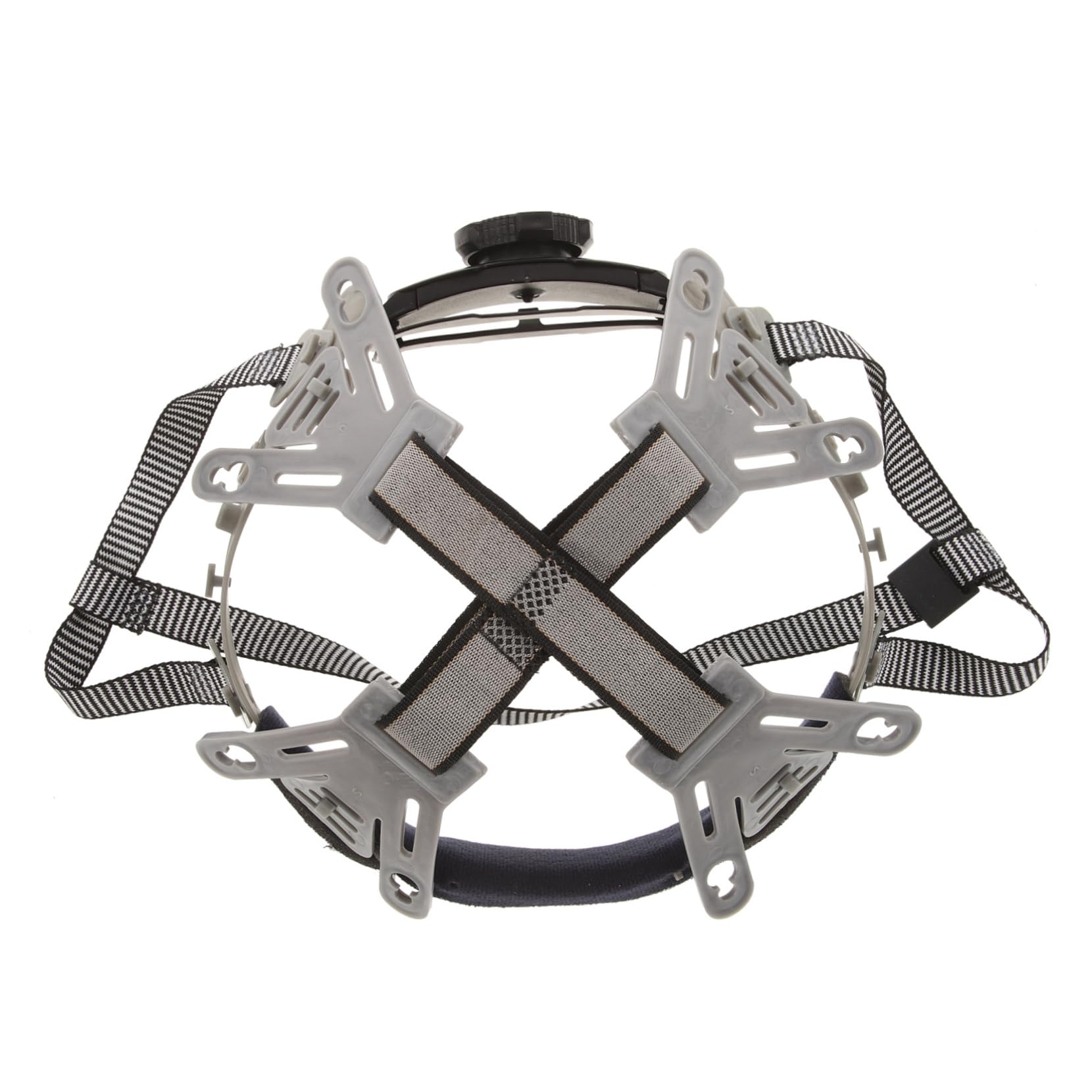 NUOBESTY Fodera Del Casco Industriale Fodera Per Elmetto Casco Da Costruzione Fodera Del Cappello Difficile Elmetto Universale Per Mento Accessori Per Elmetti Plastica Grey