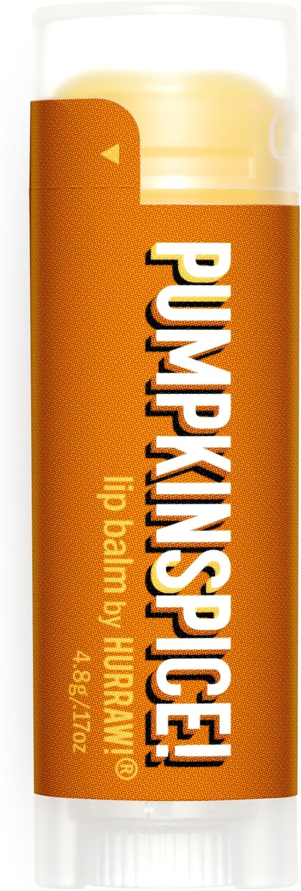 Hurraw! Pumpkin Spice Lip Balm: Organic, Certified Vegan, Cruelty and Gluten Free. Non-GMO, 100% Natural Ingredients. Bee, Shea, Soy and Palm Free. Made in USA