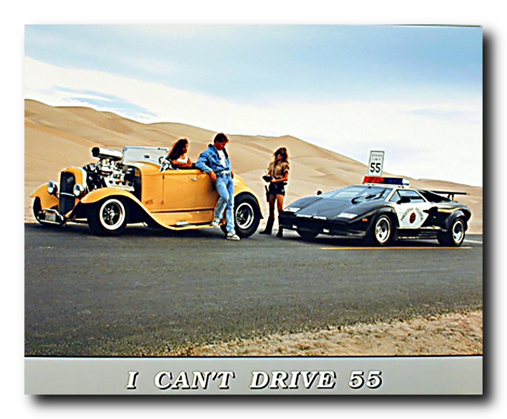 Amazon.com: (16X20) Lamborghini (I Can't Drive 55) Art Poster