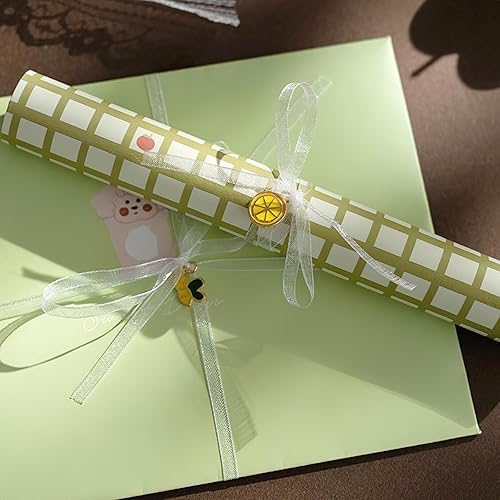 Miniatura 7 de 48 piezas de cartas y sobres estacionarios, kit de escritura de letras estilo animal, juego de papel de papelería Kawaii