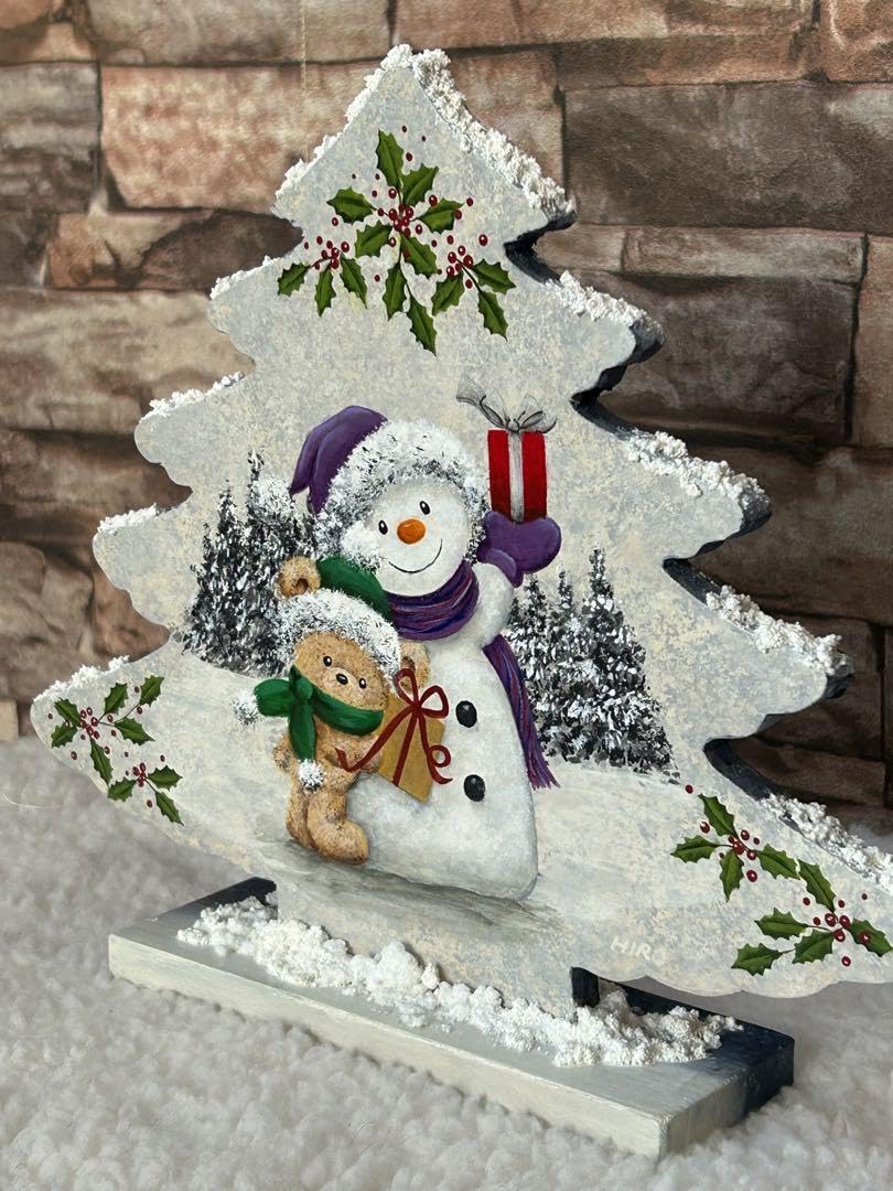 トールペイント リバーシブルクリスマスツリー