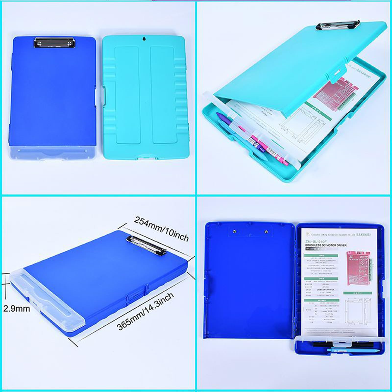 Scatola Portadocumenti Ignifuga Rigida Con Lucchetto – 13 Scomparti, Porta Passaporto E Carte, Impermeabile E Resistente Al Fuoco