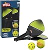 Swingball Pickleball and Bat Set, 2 Lightweight Paddles, Real Pickleball & Rubber Ball, Fun Beginner & Pro Game, Play Anywhere, For Ages 4