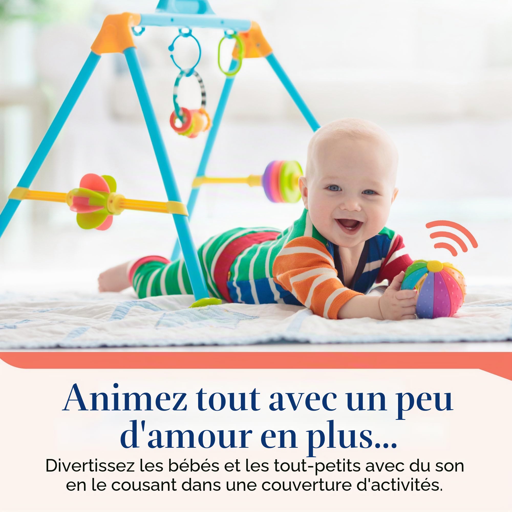 VoiceGift Enregistreur Vocal Multi-Messages 60 Secondes (Blanc | 2 Paquet)
