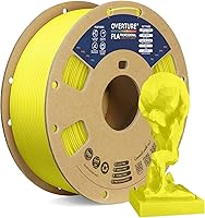 Vista 28 de Overture PLA Plus (PLA+) Filamento de 1/16 pulgadas, dureza mejorada con rollo PLA, con superficie de construcción 3D de 7.87 × 7.87 pulgadas, PLA