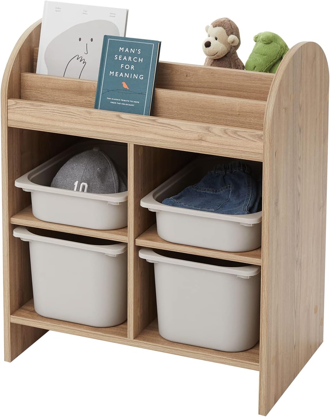 Lowya ロウヤ おもちゃ収納 絵本棚 おもちゃ箱 オモチャ箱 おしゃれ Aタイプ 春の新作続々