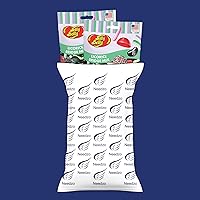 Vista 14 de Needzo Jelly Bean - Frijoles de algodón con sabor a caramelo, caramelo masticable gourmet con temática de carnaval rosa para niños o niñas, dulces