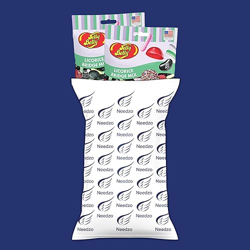 Miniatura 7 de Needzo Bridge Mix - Gomitas con sabor a regaliz y pasteles de caramelo, botones y semillas que no son pareil, caramelos masticables de tamaño bocado