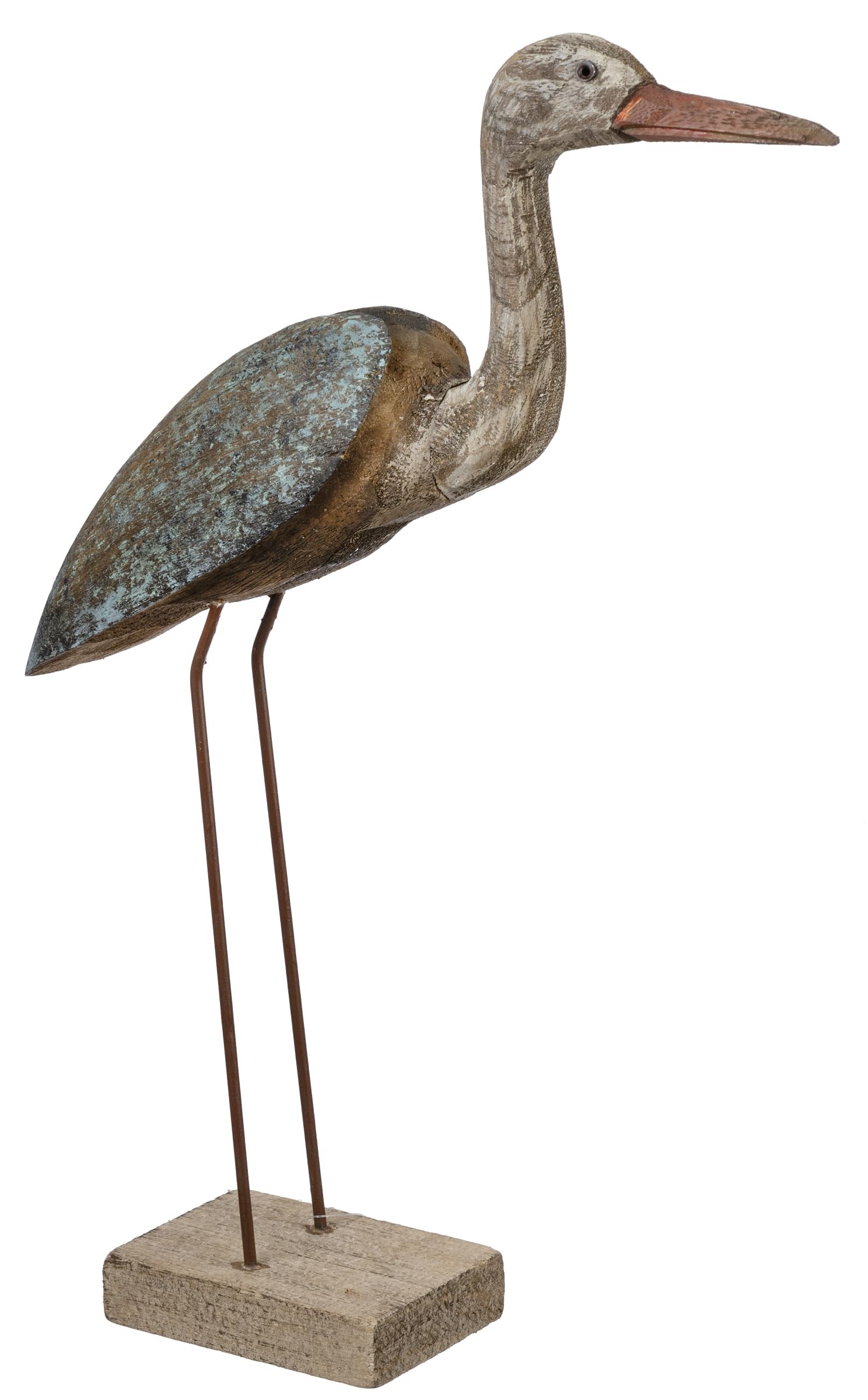 Grue à sable en bois PBK 38 cm objet de décoration d'intérieur design
