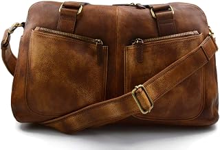 Leder reisetasche vintage braun kleine tasche gewaschen leder sporttasche reisetasche leder schultertasche herren damen umhängetasche