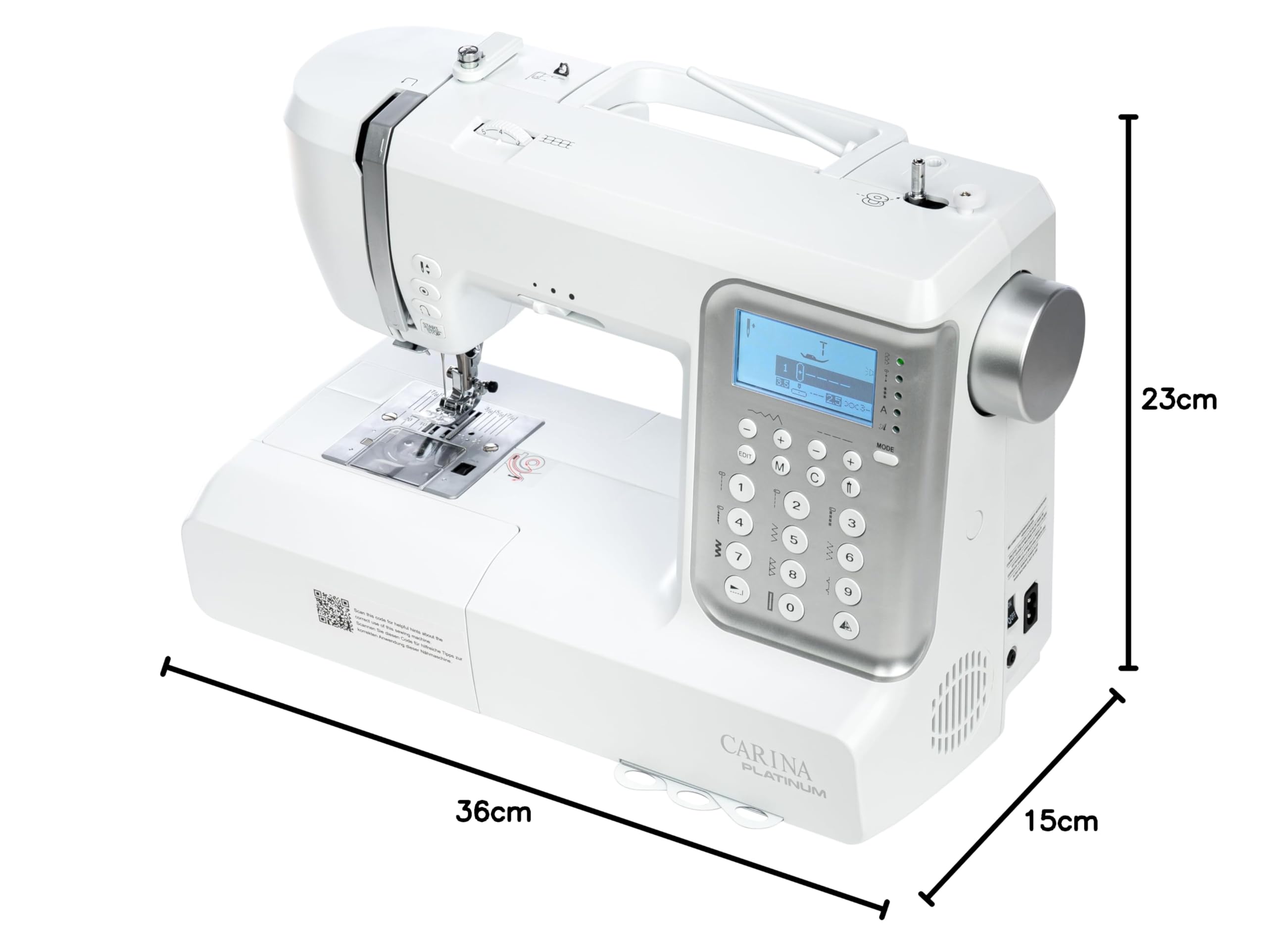 Nähmaschine Carina Platinum
