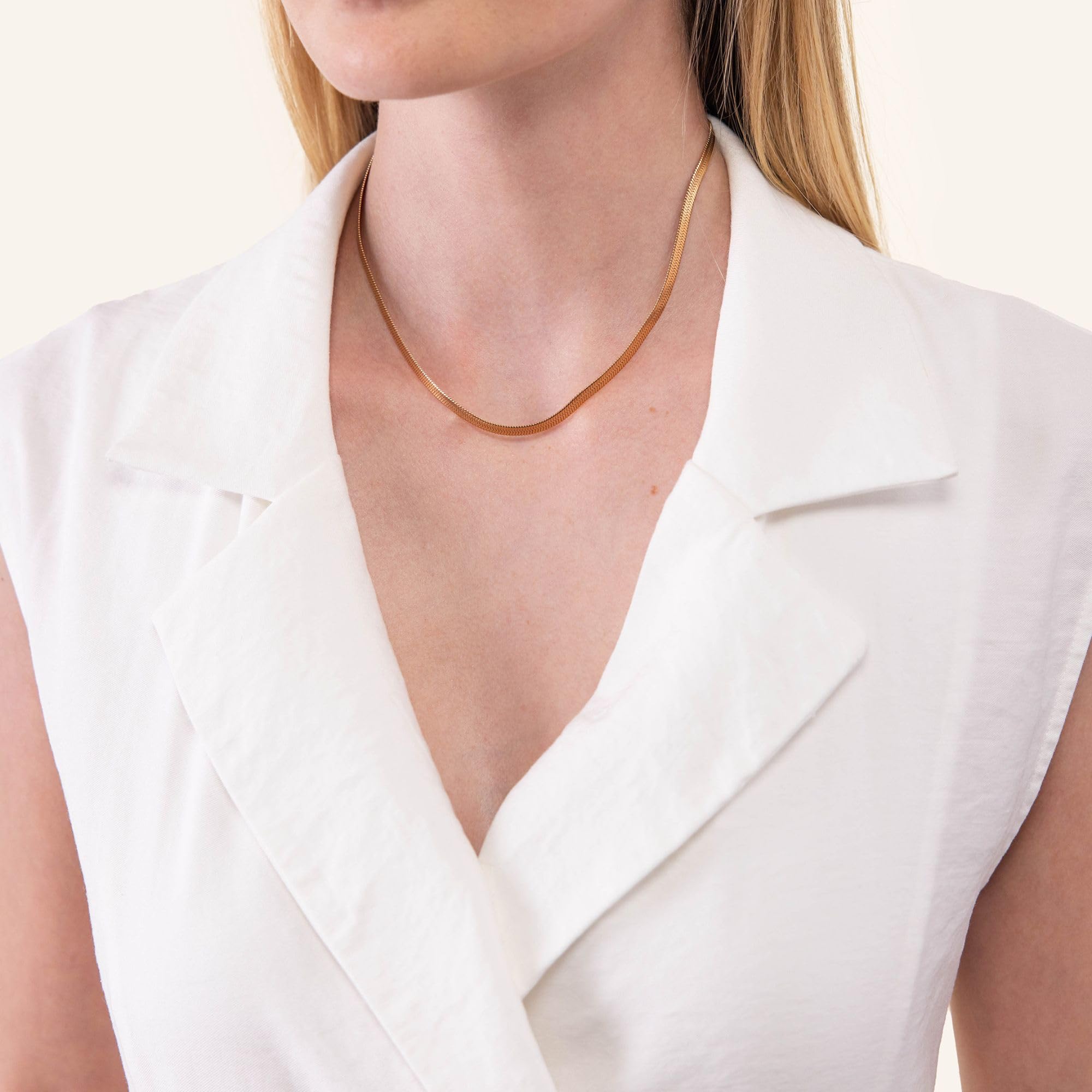 Purelei® I'lalo Choker – elegancki łańcuszek ze stali nierdzewnej – regulowana długość 35/40 cm – biżuteria inspirowana Hawajami – zaprojektowany w Niemczech