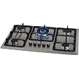 Cooktop 5 Bocas a Gás Electrolux Inox Experience - Multi Chama e Grade Ferro Fundido (KE5XC) Bivolt
