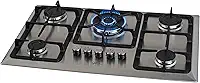 FISCHER COOKTOP GÁS 5 BOCAS TC INFINITY MESA INOX BIVOLT 23678-54121