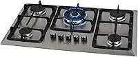 FISCHER COOKTOP GÁS 5 BOCAS TC INFINITY MESA INOX BIVOLT 23678-54121