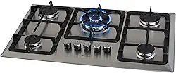 FISCHER COOKTOP GÁS 5 BOCAS TC INFINITY MESA INOX BIVOLT 23678-54121