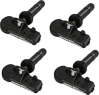 CDWTPS DE8T-1A180-AA Tire Pressure Sensor,9L3T-1A180-AF 315MHZ Tire Pressure monitoring system(TPMS) Sensor compatible with Ford Lincoln Mercury(4-Pack)