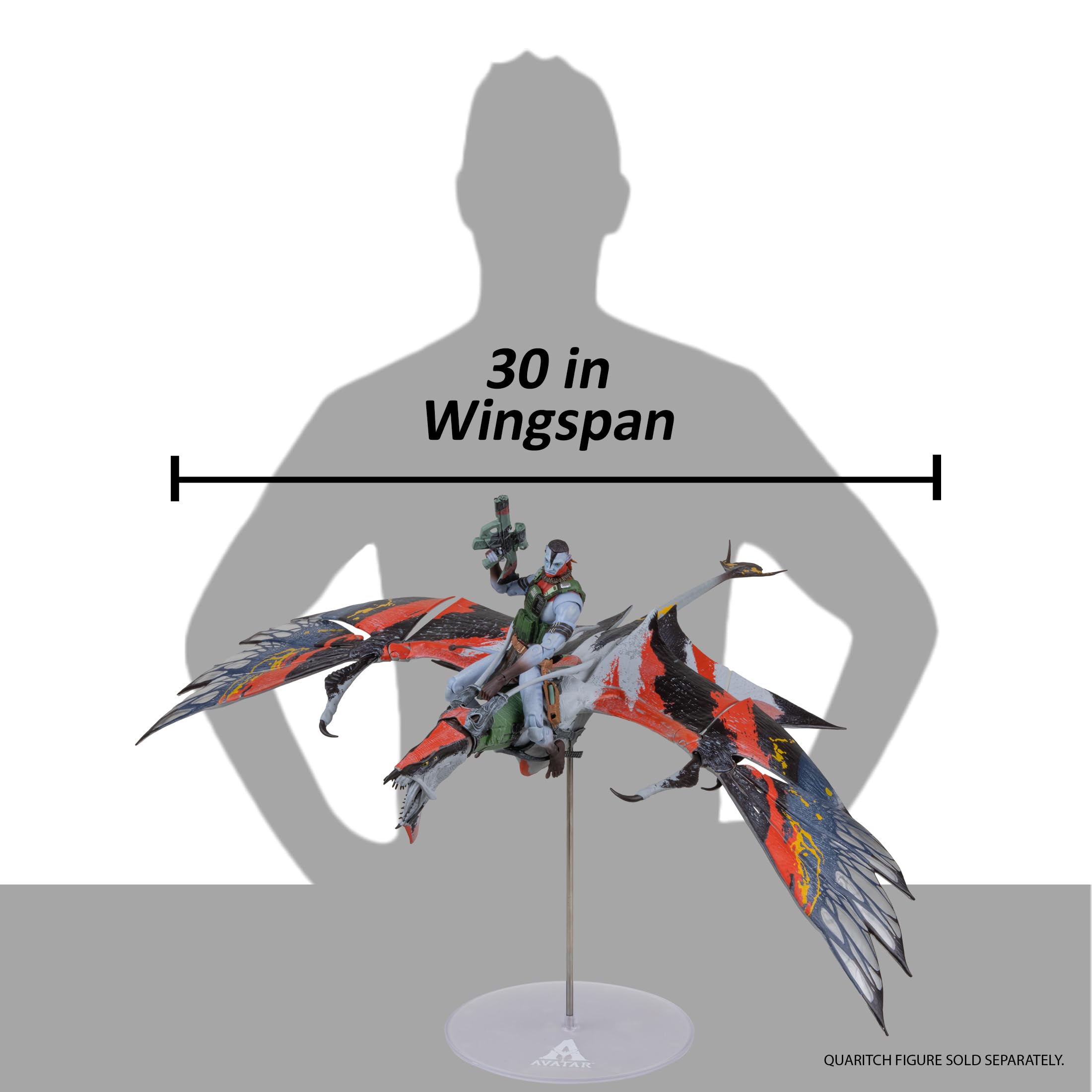 McFarlane Toys - Awatar: Banshee Fire and Ash Quaritch's