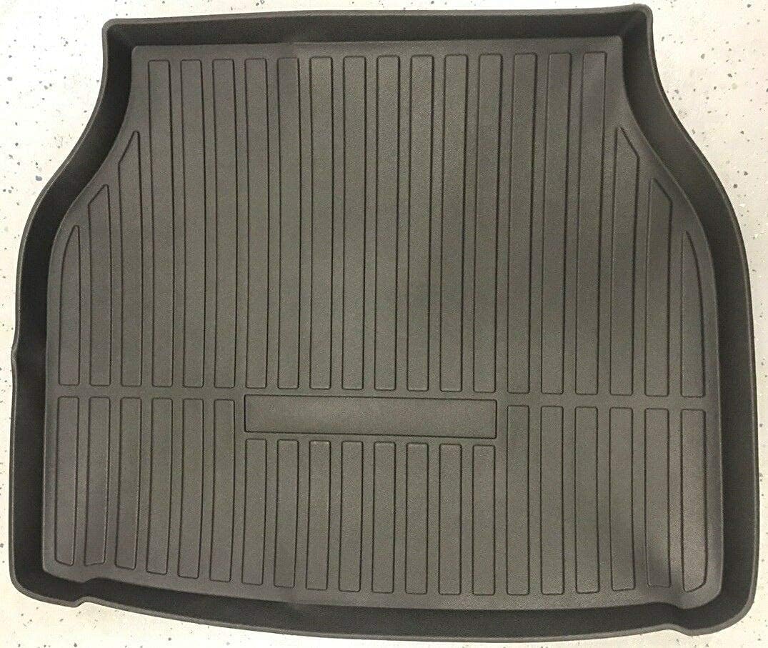 Cargo Liner - Trunk Mat for Jaguar XJ XJR XJR575 2010-2019 – Weather-Resistant Trunk Mats for Cars with Raised Lip – Non-Slip Car Trunk Mat Rubber – Laser Pre-Cut Design