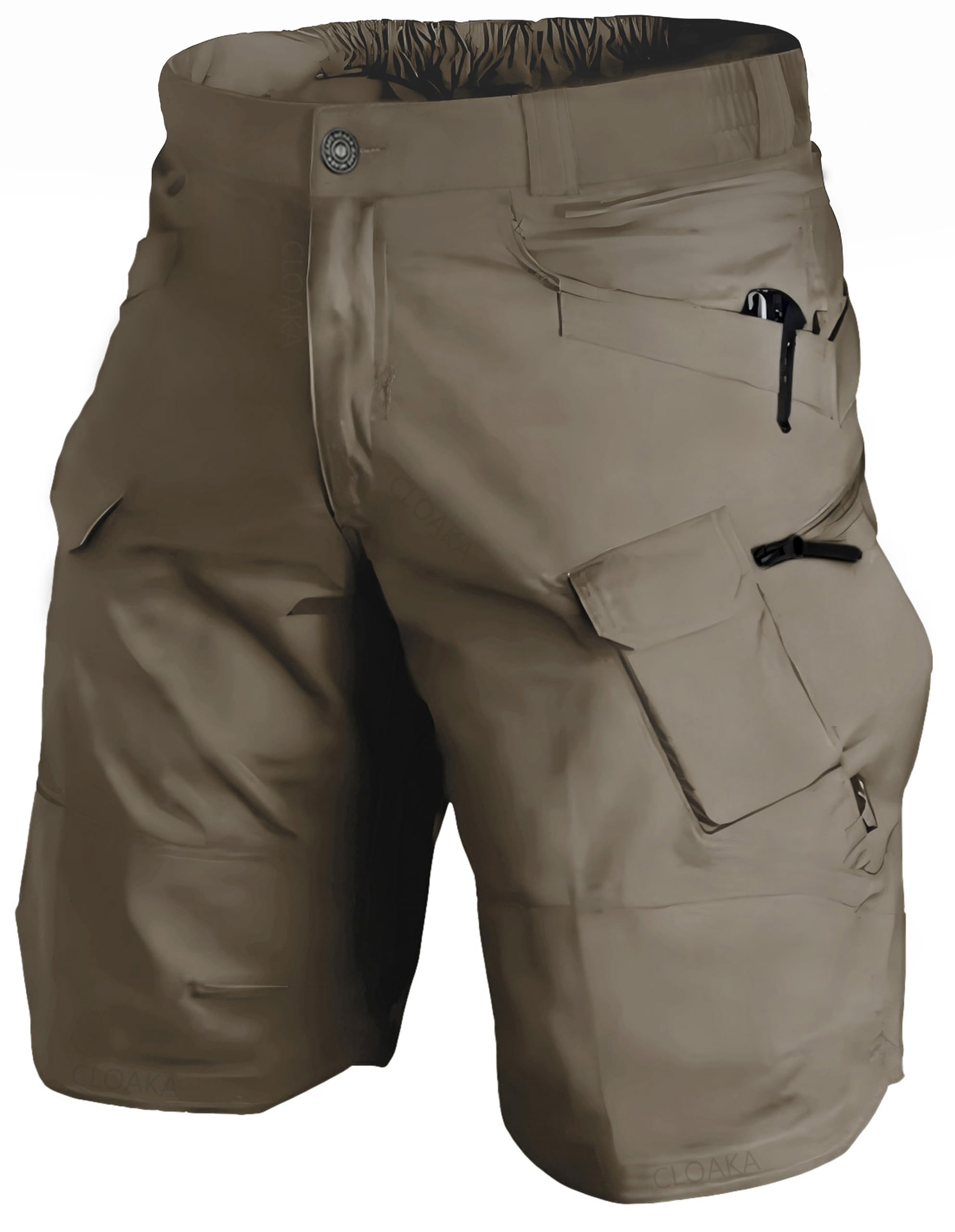 CLOAKA Shorts Herren wasserdicht Outdoor-Shorts wandershorts Herren geeignet für Angeln Freizeit Arbeitshose Kurze Hosen