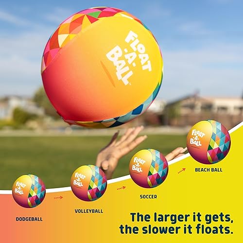 Miniatura 5 de Chuckle & Roar - Float-a-Ball - Diversión activa al aire libre - Seguro y duradero - Varios tamaños - A partir de 3 años