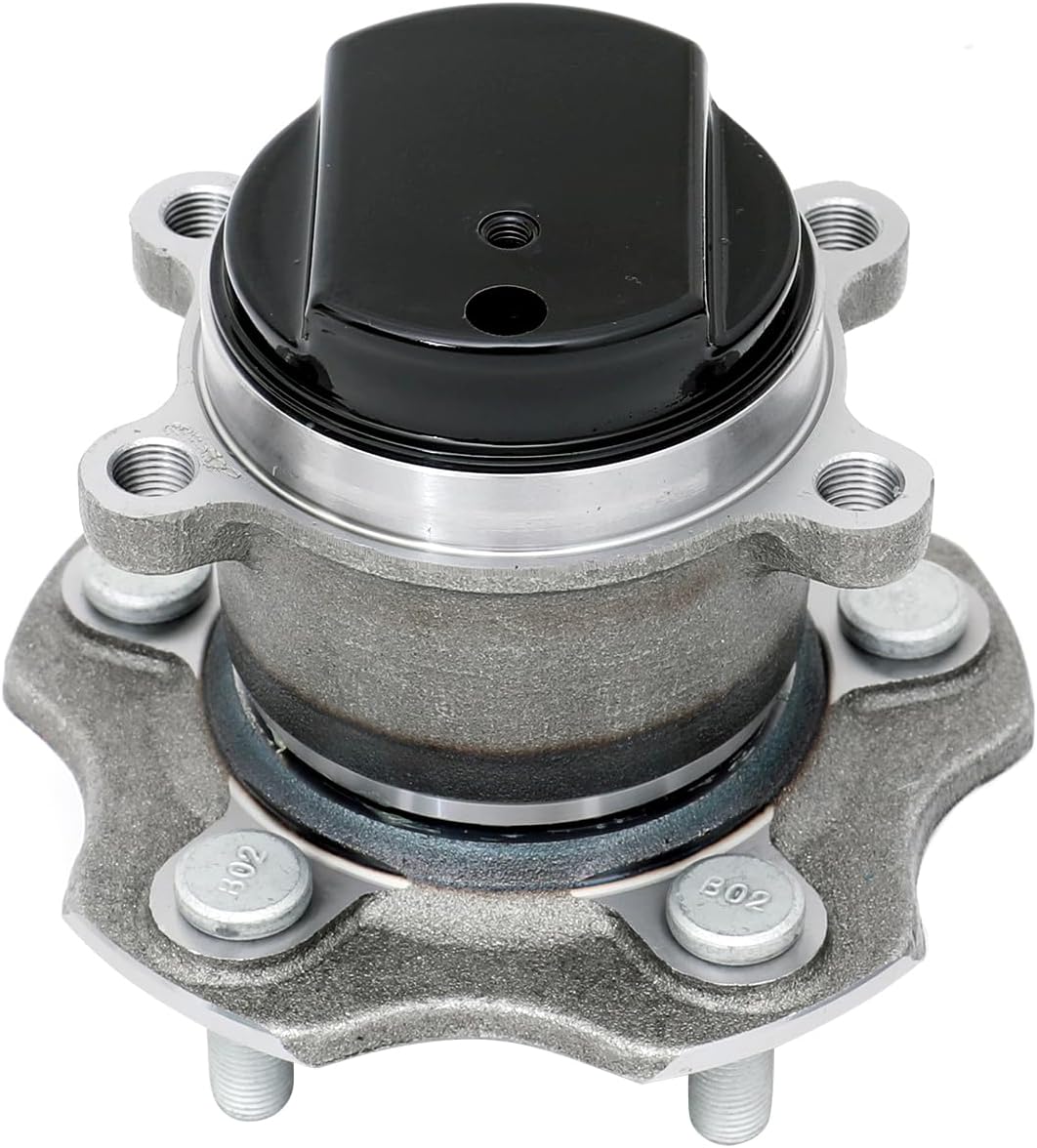 FKG 512534 Rear Wheel Bearing Hub Assembly fit for 2014-2019 Nissan Rogue (FWD Only), 2017-2019 Nissan Rogue Sport (FWD Only)