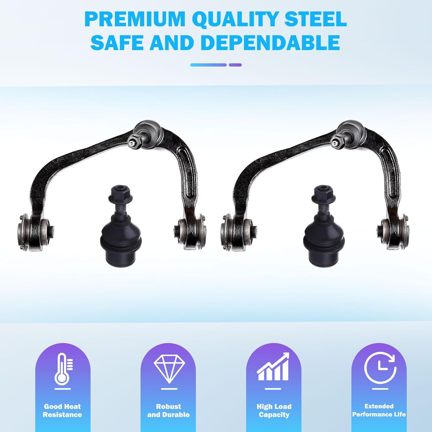 Front Struts Complete Assembly with Suspension Kit Compatible with 2007 for Ford for F-150 FX2 Crew Cab Pickup 2007-2008 for Ford for F-150 FX2 Extended Cab Pickup Replace 171361 K80306