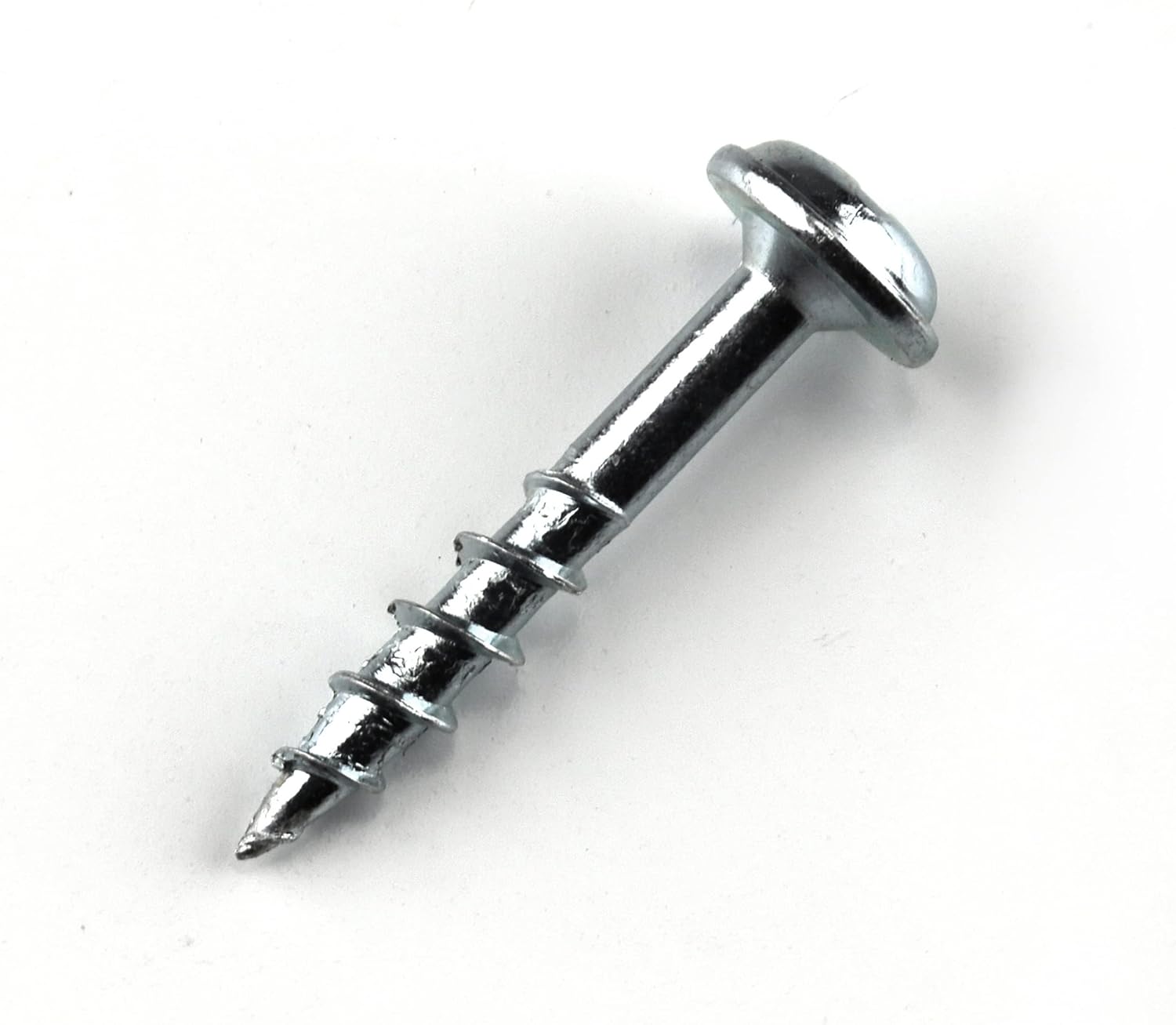 Kreg Zinc Pocket-Hole Screws - SML-C125-500 - 1-1/4 Inch - Coarse Thread - Maxi-Loc Head - Indoor - 500 Count