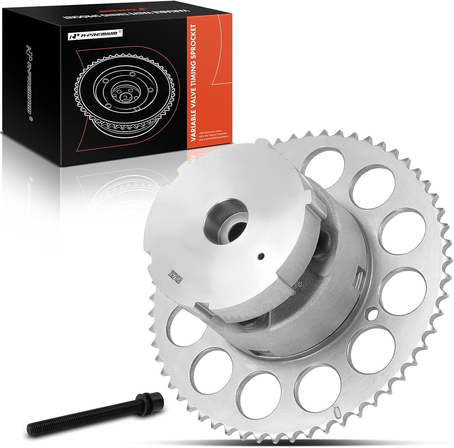 A-Premium Variable Valve Timing (VVT) Sprocket Gear Camshaft Adjuster Compatible with Chevy Trailblazer, Trailblazer EXT & GMC Envoy, Envoy XL, Envoy XUV & Buick Rainier & Isuzu Ascender & Oldsmobile