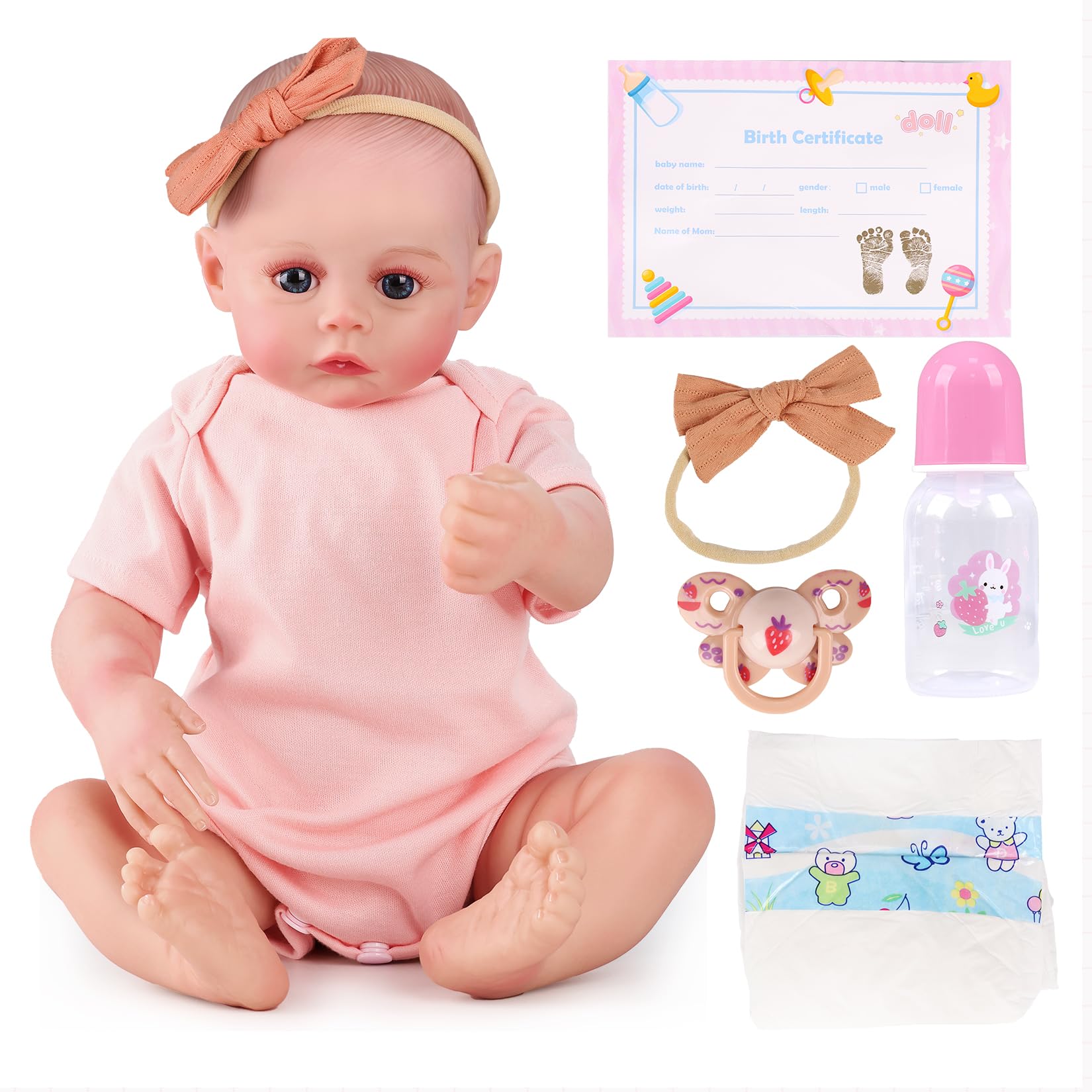 Amazon | ROERHE リボーンドール ビニール ベビードール リアル