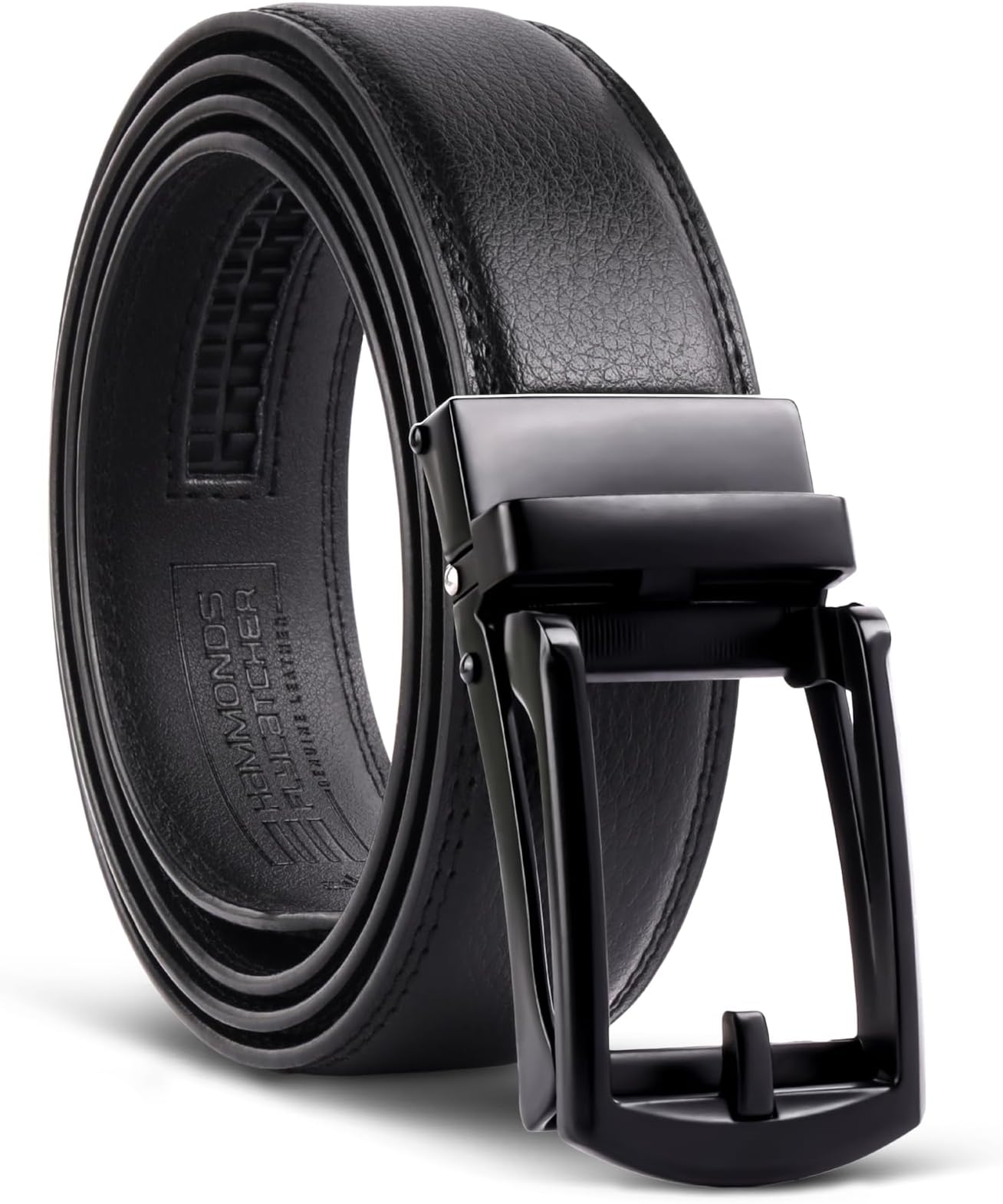 HAMMONDS FLYCATCHER Genuine Leather Belt for Men - Adjustable Waistband upto 46 Inches, 1.5" Width