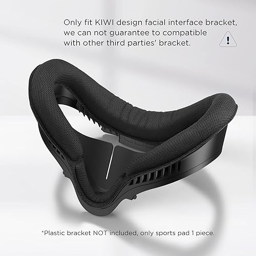 Miniatura 2 de KIWI design Accesorios de repuesto para cojín de tela deportiva, para Quest 2, 1 pieza, soporte de plástico no incluido