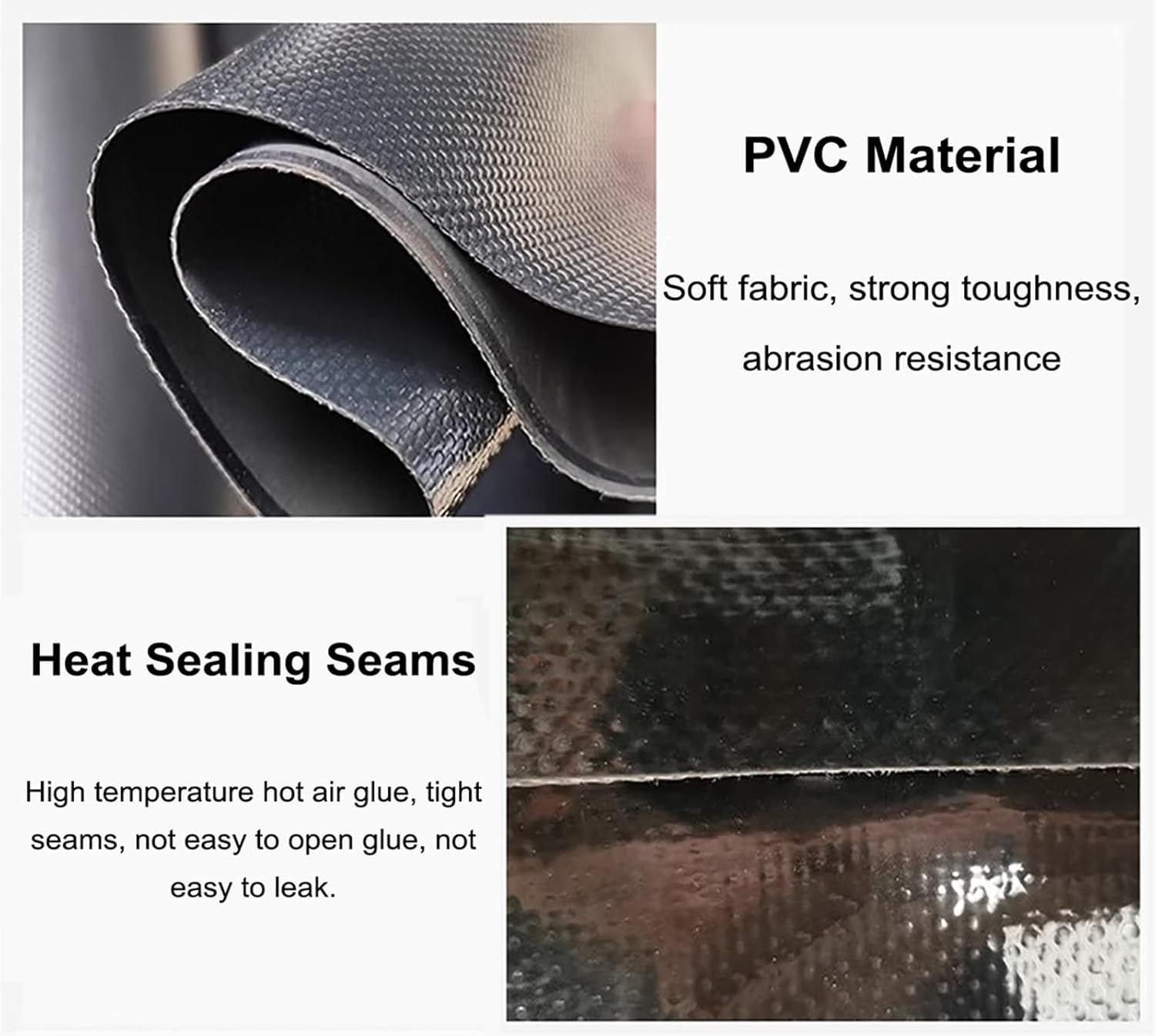 Katzowen Water Storage Bag Black Water Storage Bladder Bag, Outdoor Water Reservoir Tank for Camping Garden RV Building, 140 160 300 400 1000 1500 2400 4800 L(140L/1x0.7x0.2m/37Gallon)