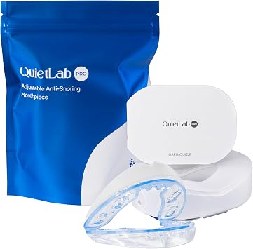 QUIETLAB Mouth Guard for Sleeping - Anti-Snoring Device, Custom Fit | FDA Cleared Snoring Relief - Medical Grade & BPA-Free Material - Custom Fit Mouthpiece - Anti-Snoring Device