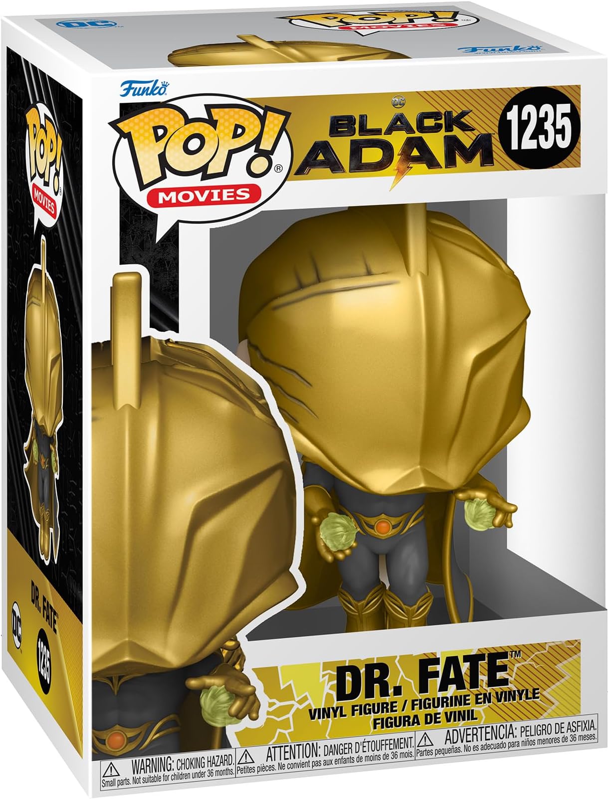 Funko POP! Movies: DC - Black Adam - Doctor Fate - Collectable Vinyl Figure - Gift Idea - Official Merchandise - Toys for Kids & Adults - Movies Fans - Model Figure for Collectors and Display
