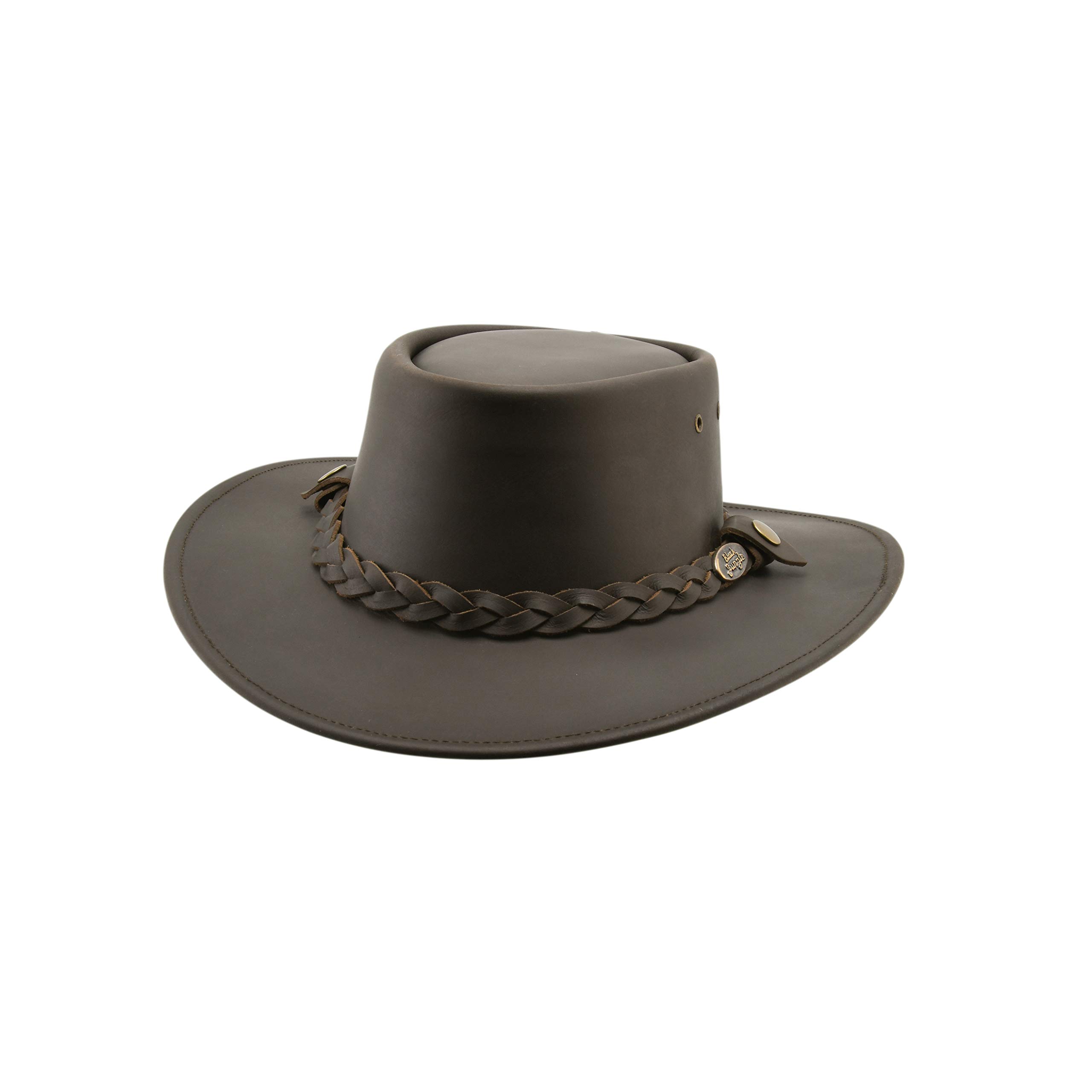 Black Bungle Sorrento Cappello in Pelle Cappello Occidentale Cappello da Cowboy Realizzato con la Migliore Pelle