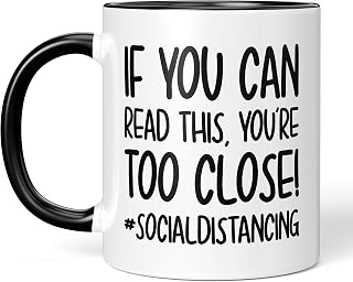 Lockdown Birthday Gift | Social Distancing Work Mug