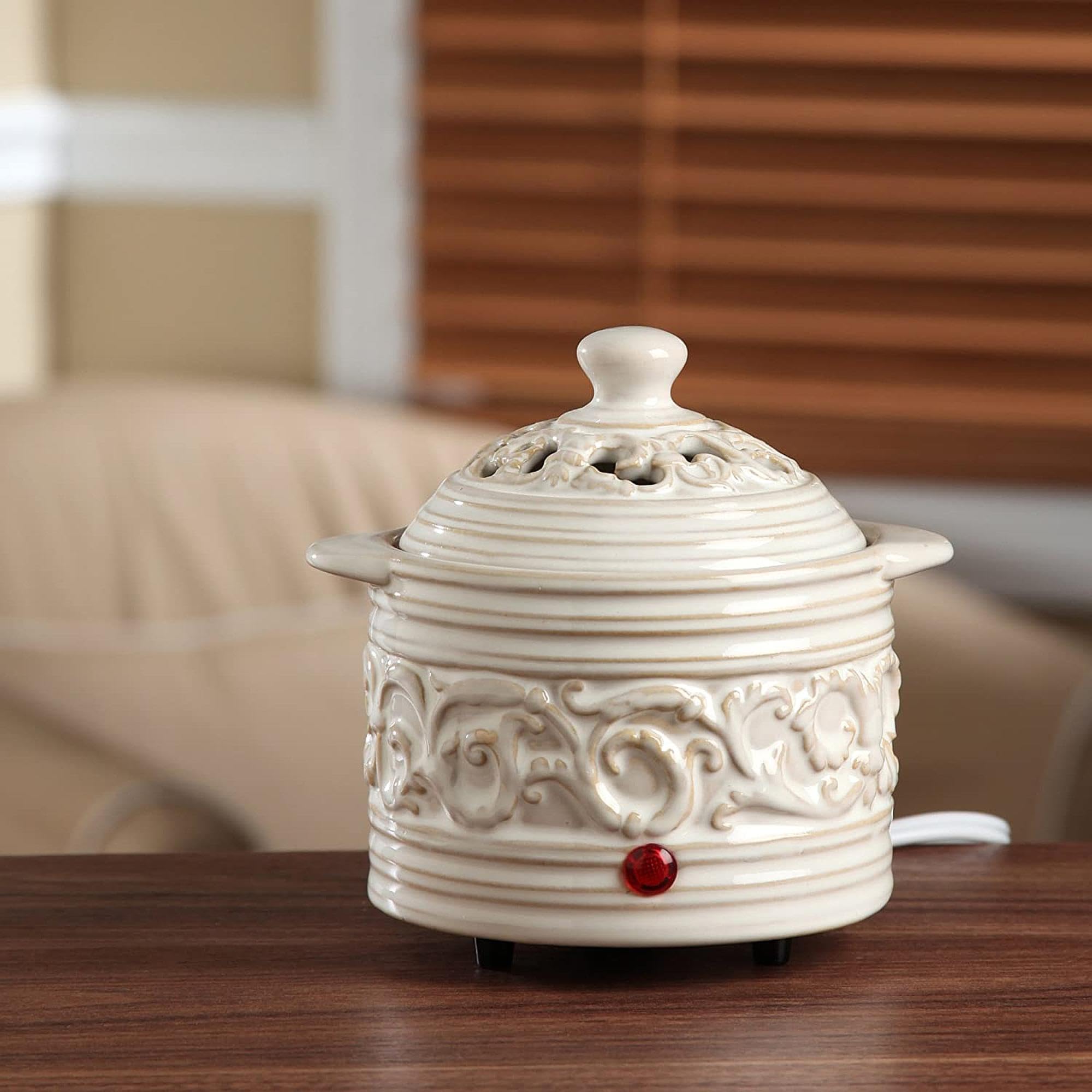 Amazon.com: Hosley Cream Electric Potpourri Warmer 5.5