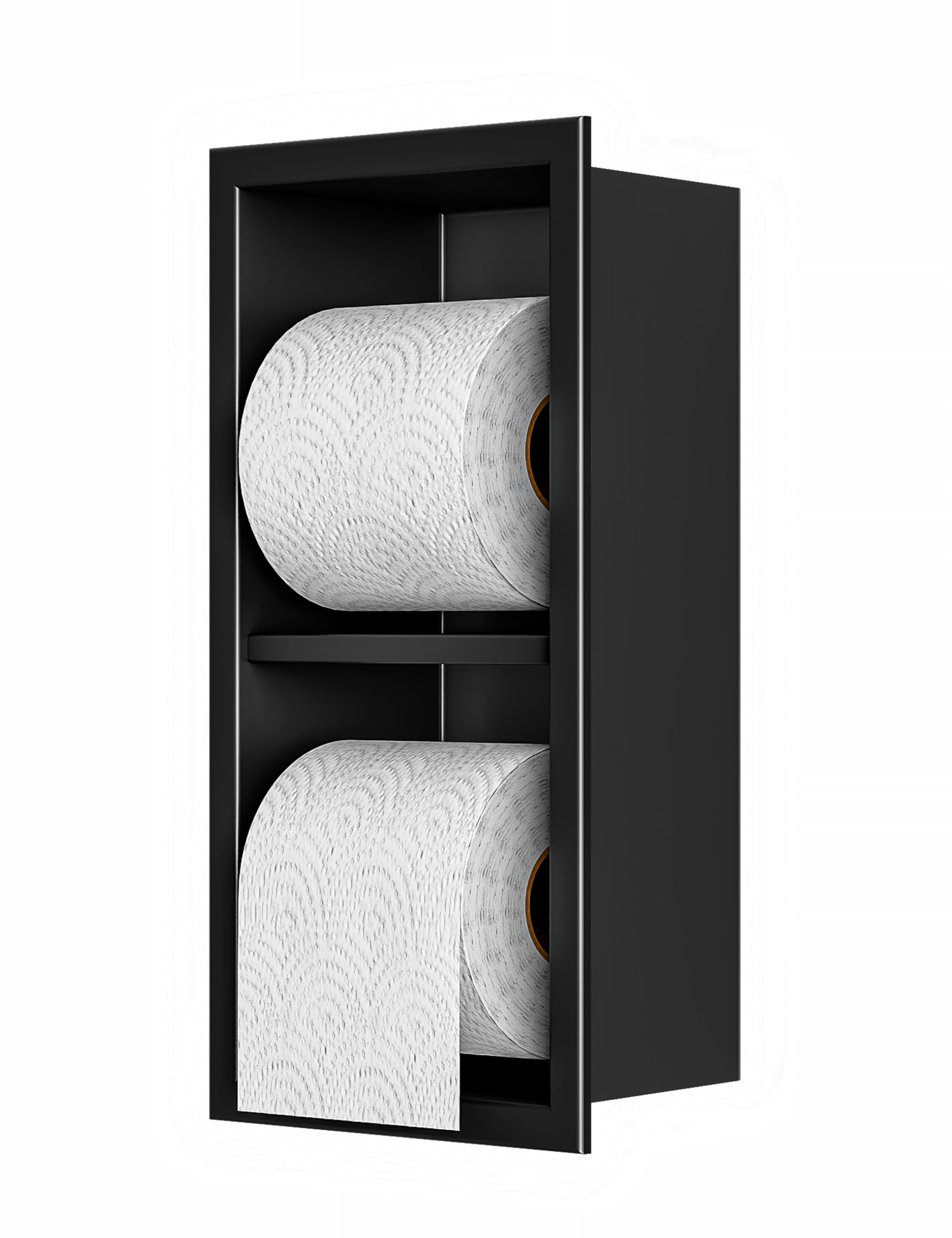 Amazon.com: Ikitraee Toilet Paper Dispenser with Recessed Wall