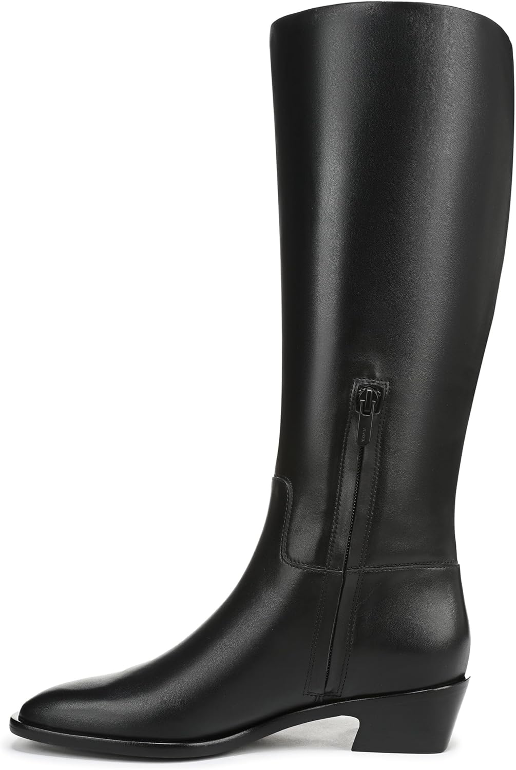 Vince Womens Andes Fashion Boot Black Leather 7 M - Image 9