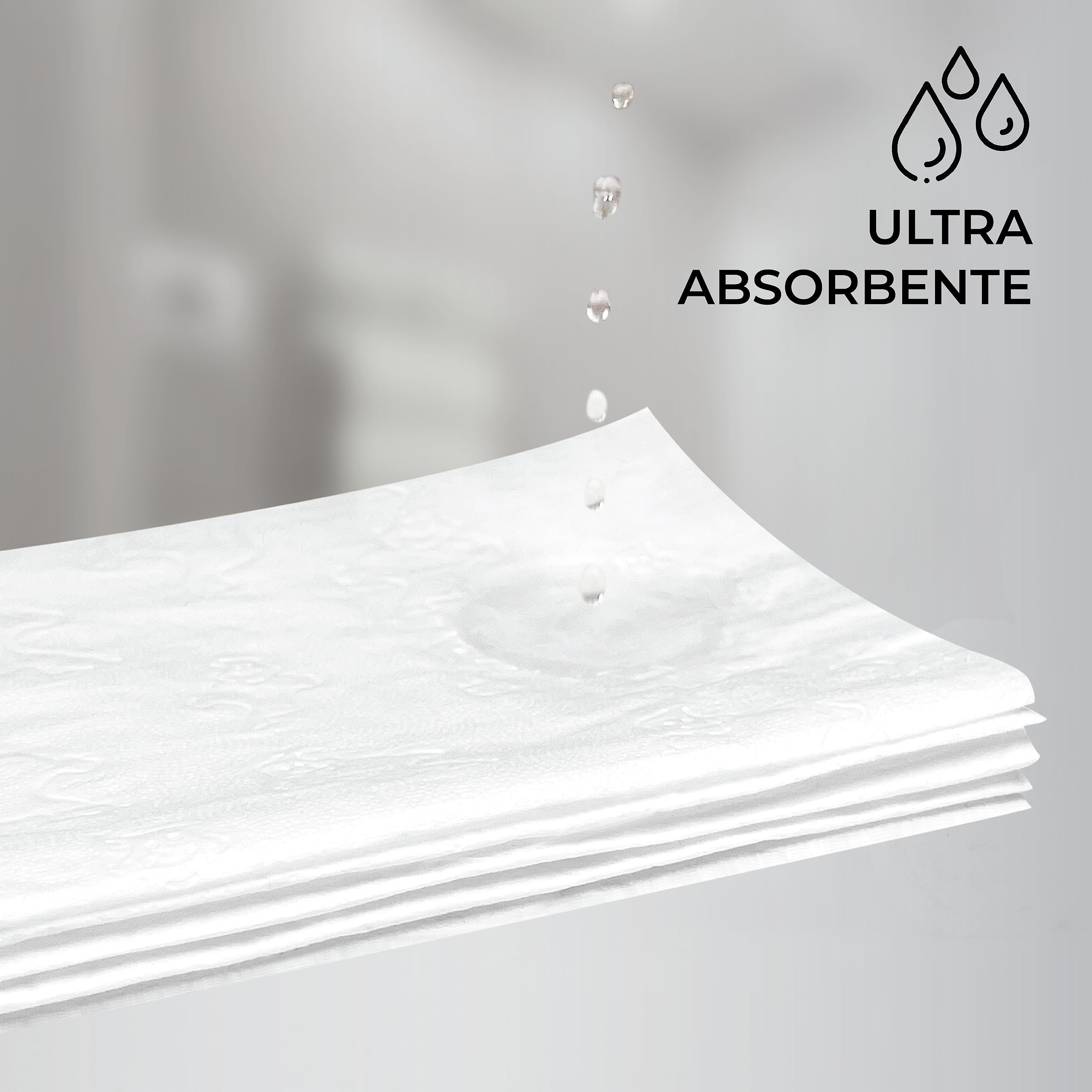 Asciugamani di carta a zigzag, confezione da 6000 pezzi | Asciugamani per dispenser laminati, doppio strato, alta grammatura