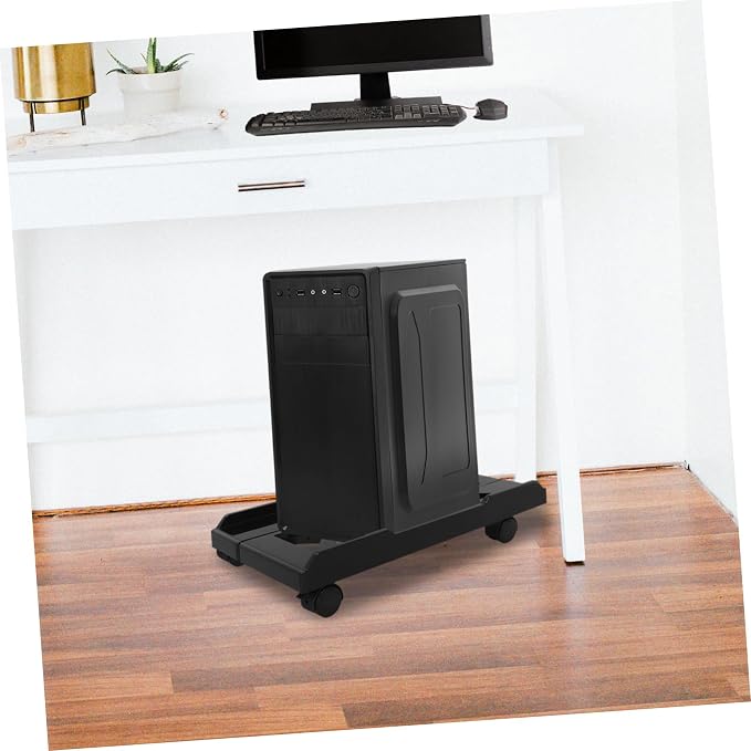 Soporte para CPU con ruedas ajustable para piso miniatura 5