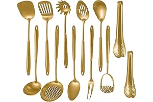 Superior Matte Black Kitchen Utensil Set