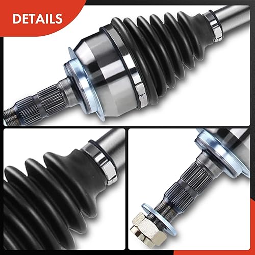 Miniatura 7 de A-Premium Conjunto de eje de eje CV - Compatible con Chevrolet Cruze 2011-2015, Cruze Limited 2016, L4 1.4L 1.8L, transmisión manual - Lado del