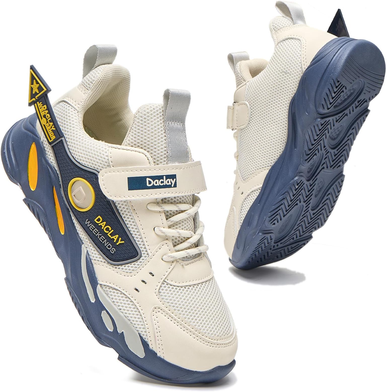 Kids Breathable Sports Shoes Boys and Girls Sneakers Casual Soft Soled Basketball Running Shoes