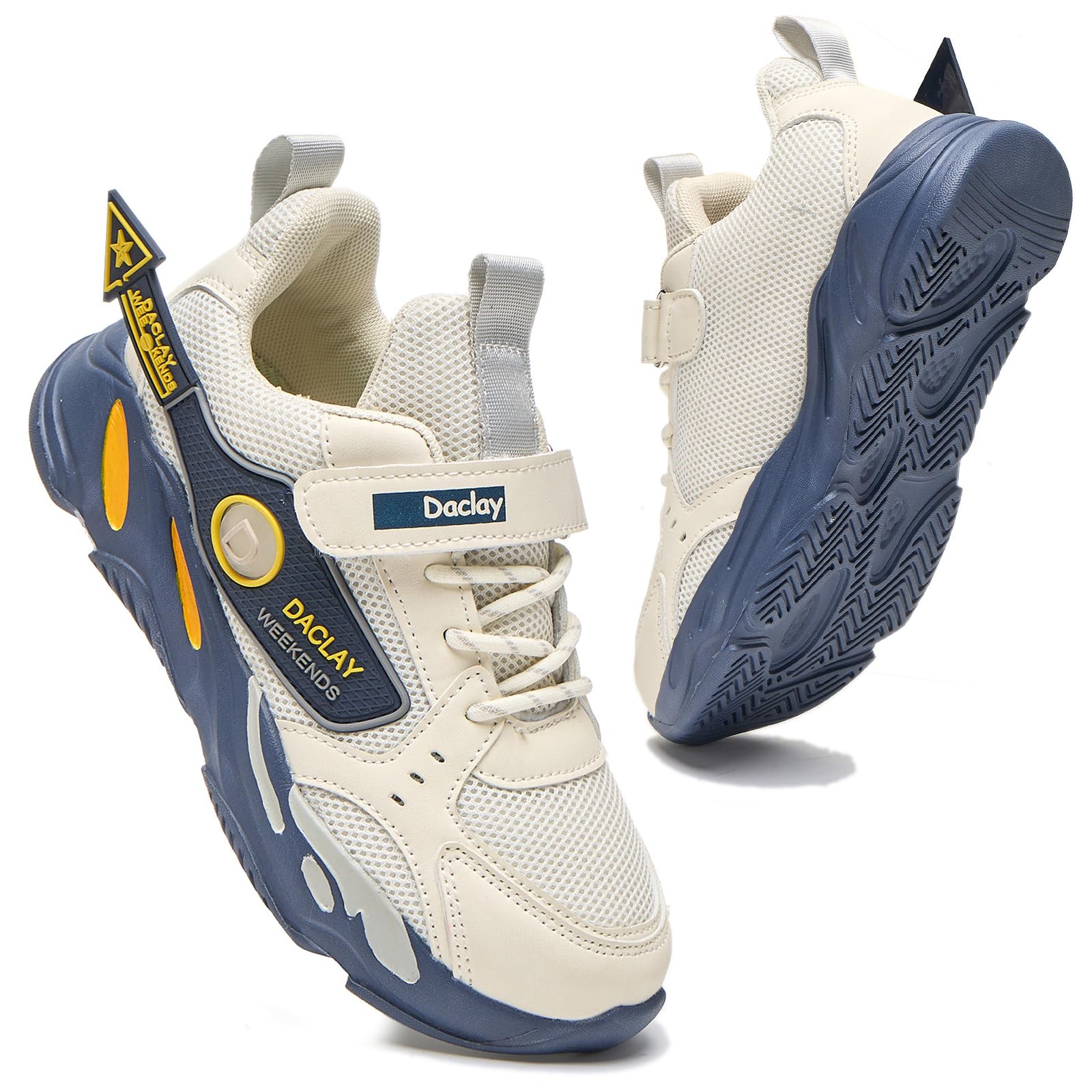 Kids Breathable Sports Shoes Boys and Girls Sneakers Casual Soft Soled Basketball Running Shoes