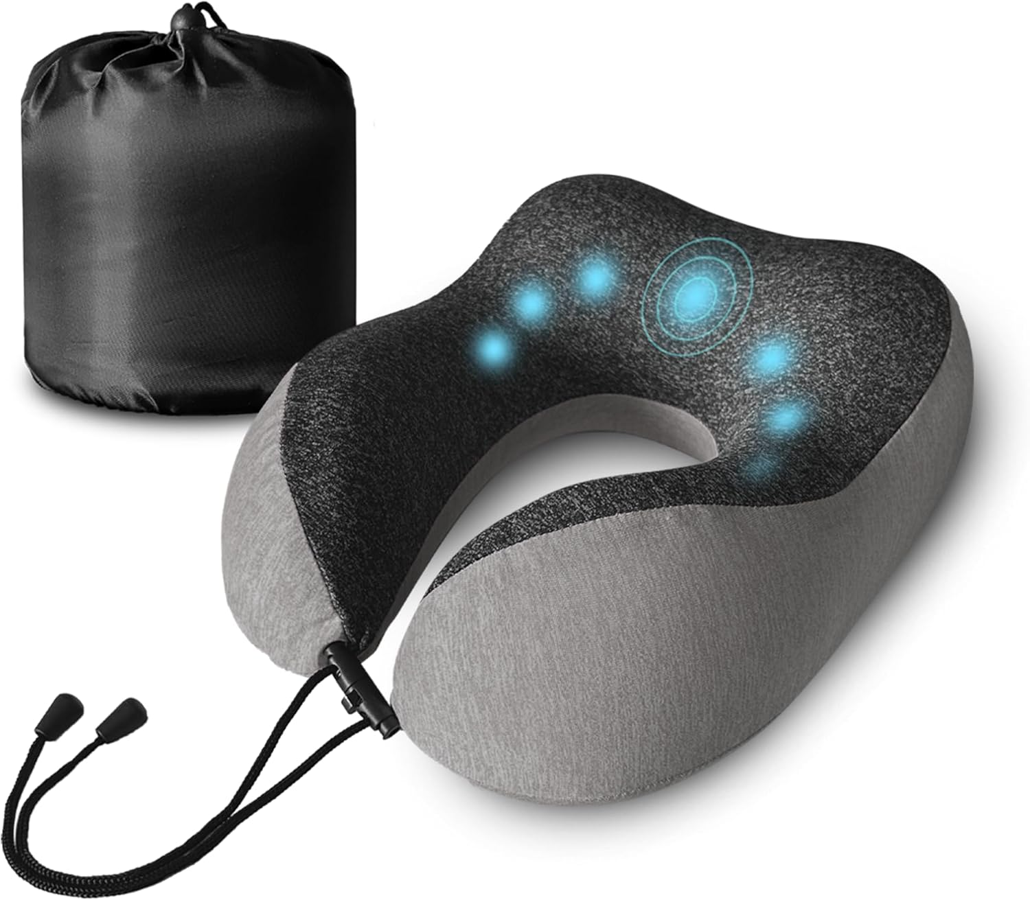 High Fill Memory Foam Neck Pillow – Ergonomic Support for