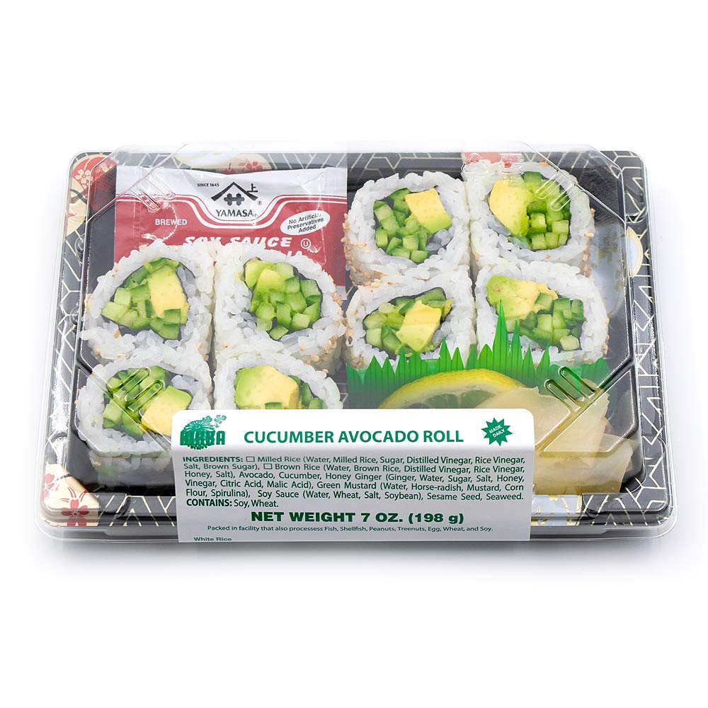 Kikka Cucumber Avocado Roll, 7 Ounce