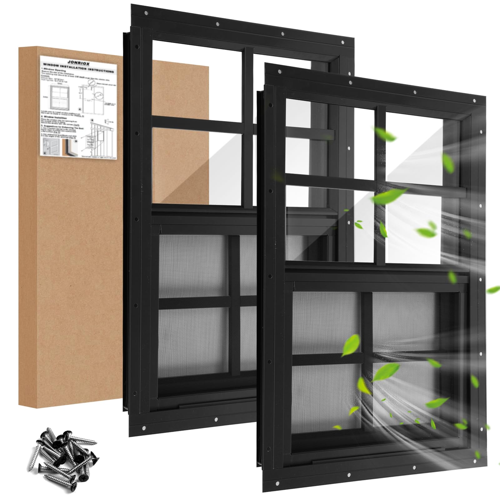 JONRIOX 16x20 Shed Window