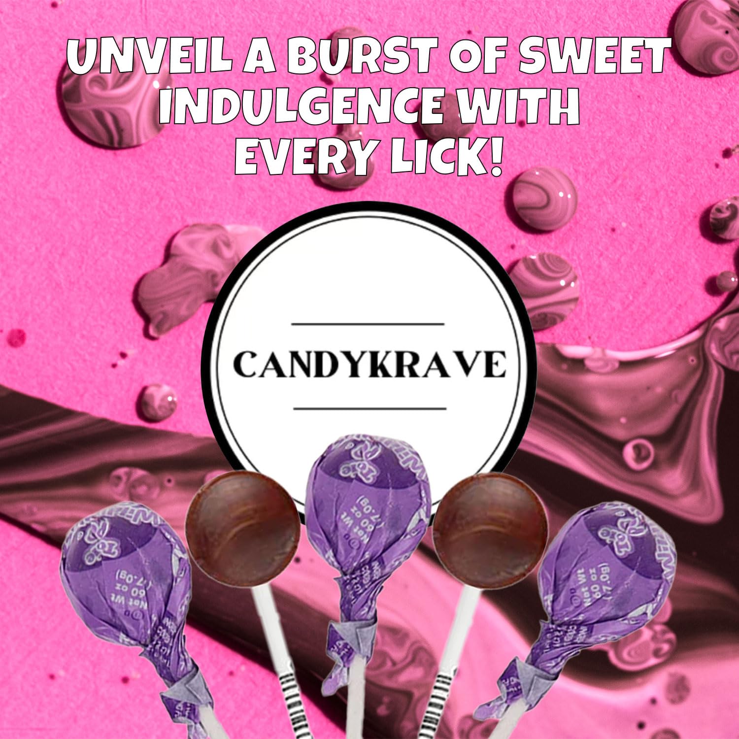 Tootsie Lollipops Limited Edition Wild Black Berry Flavor with Chocolaty Tootsie Center, 2 lbs Individually Wrapped Delicious Gluten Free Hard Candy for Pantry, Birthdays, Easter & Christmas